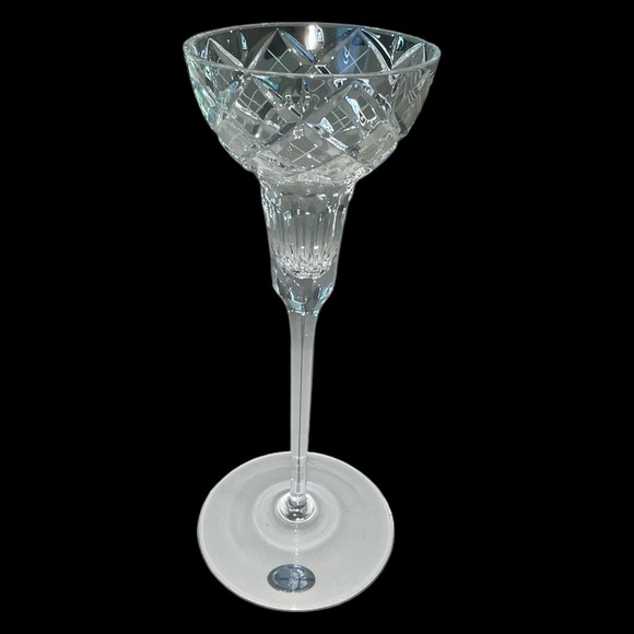 Two Regent Collection Candlestick Holders Full Lead Crystal Vintage Handmade - Picture 6 of 17